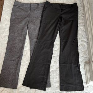 Two pairs of the Limited, Drew fit pants both size 4